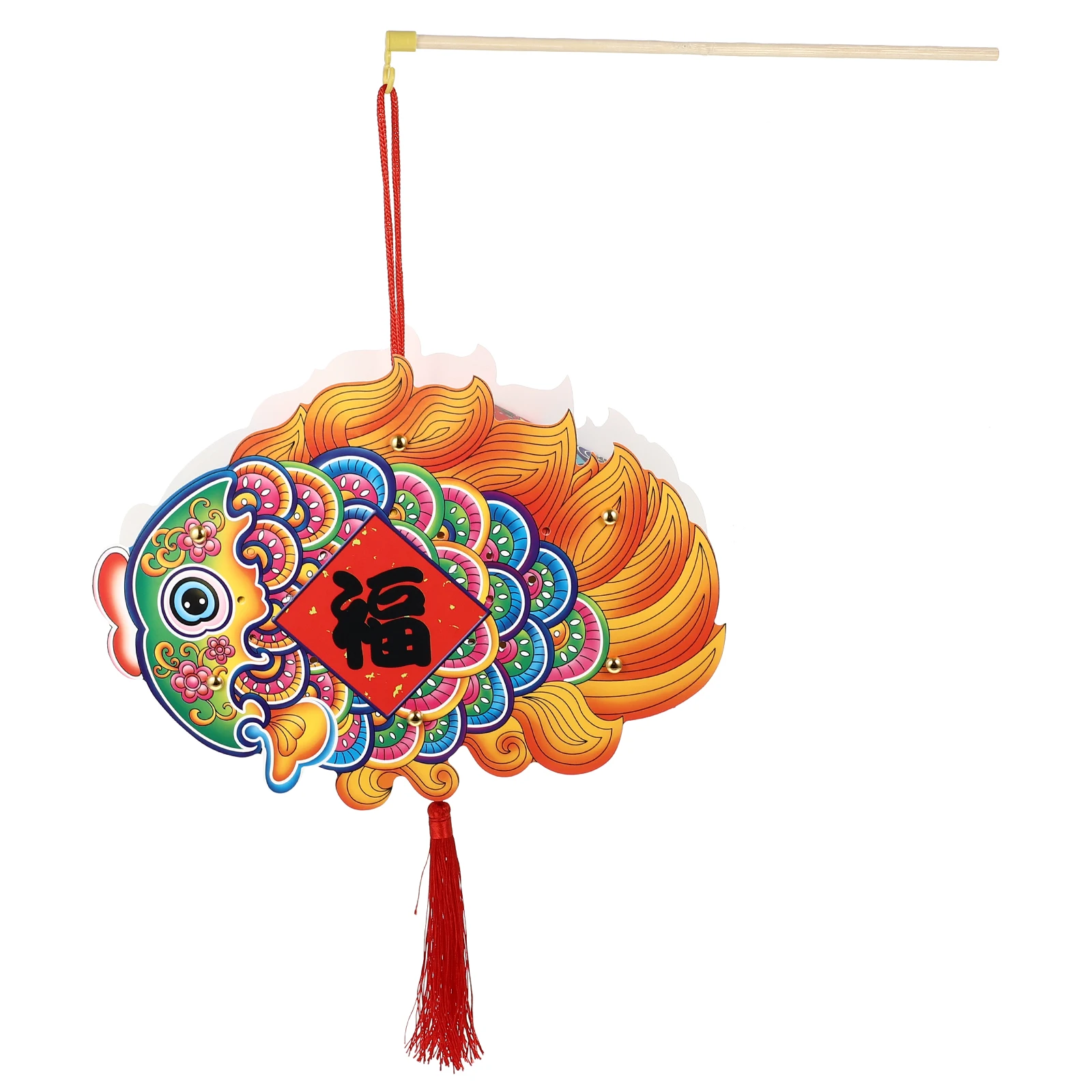 Lanterne di pesci dei cartoni animati Piccola lanterna decorativa sospesa per la casa Lanterna sospesa per ufficio Illuminazione per interni a forma di pesce