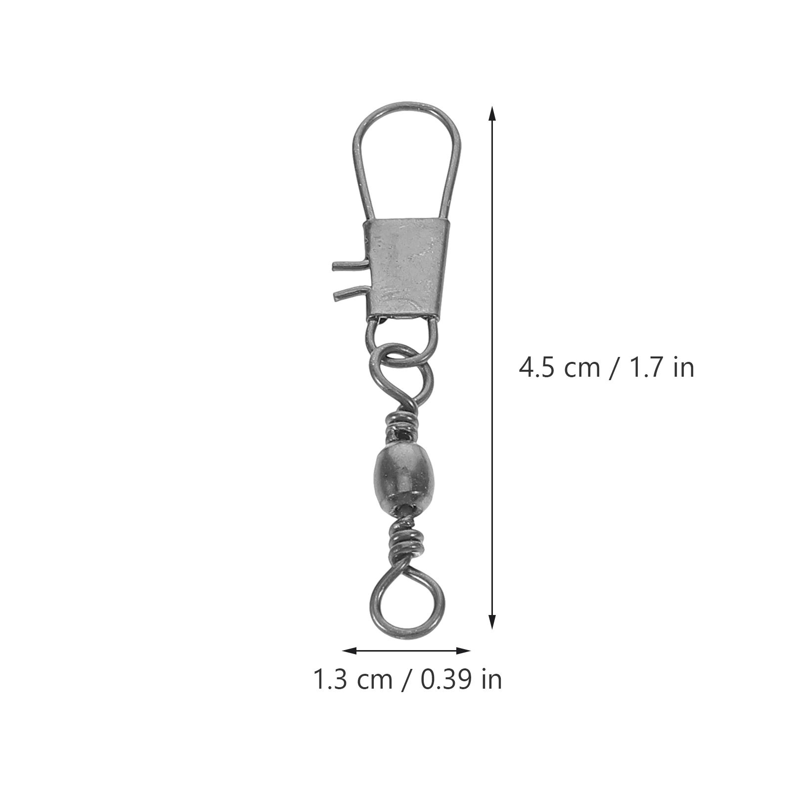6pcs Kite Connector Hooks Silver แบริ่งบินอุปกรณ์เสริมโลหะอเนกประสงค์ใช้สายไฟ SPOOL ATTACHMENT ของเล่นกลางแจ้ง