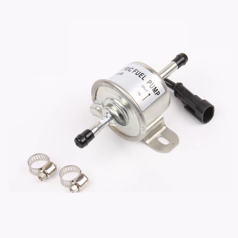 

For Yanmar Electronic Pump Fuel Excavator Pickup Truck with Copper External Fuel Pump 12-24V High Quality parts Free Shipping XO