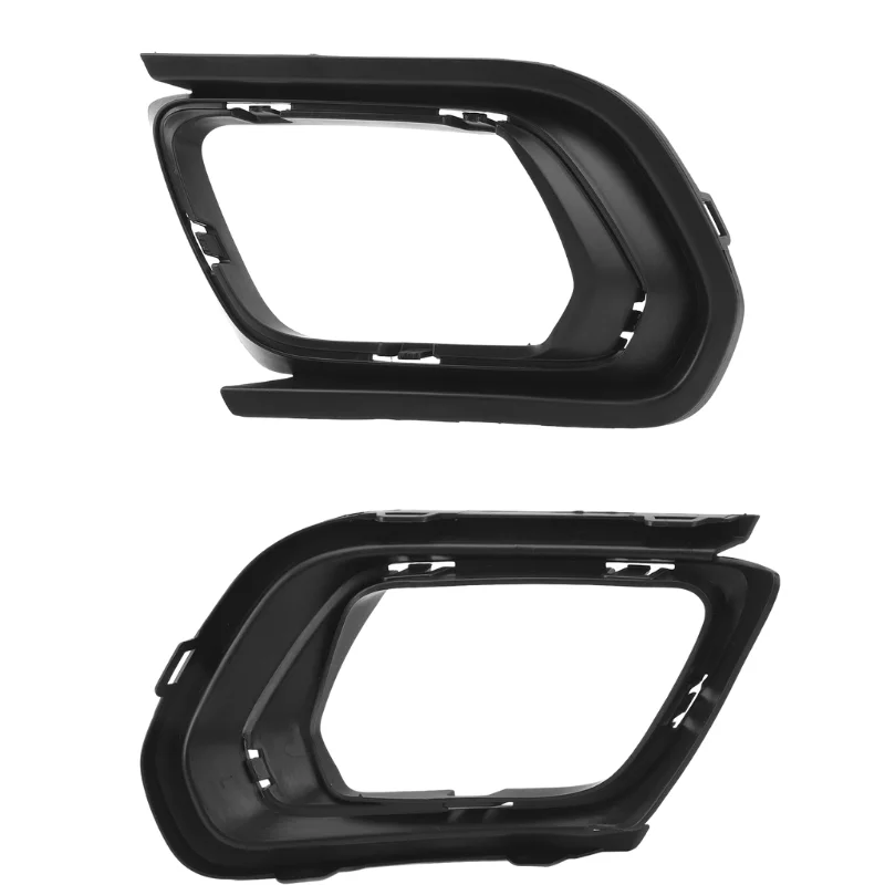 For Sandero MK2 Facelift 2017-2020 Heavy Duty Upgraded 261A38935R - 261A24864R Front Lower Fog Light Support Grille Trim Cover