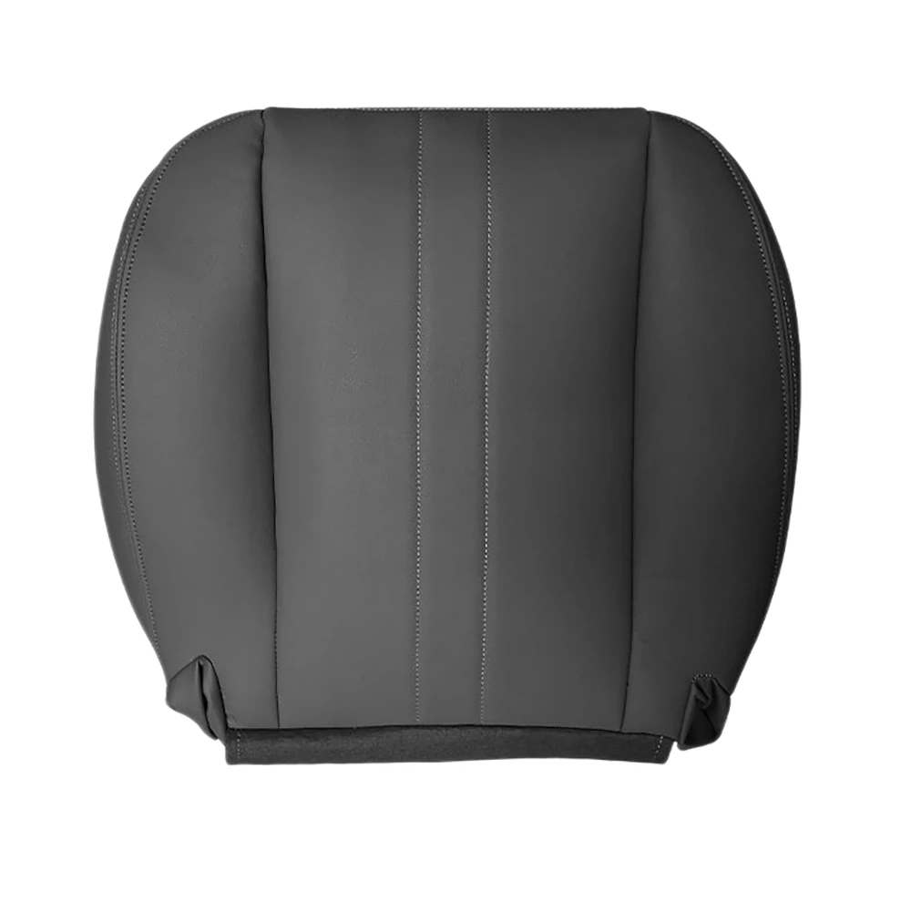 

For 2003-2013 Chevy Express 1500 2500 3500 Van -Driver Bottom PU Leather Seat Cover Black