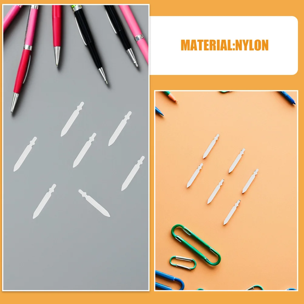 36 قطعة قلم تحديد 0.7 مللي متر نصائح استبدال النايلون الأبيض لعلامات الطلاء القائمة على الزيت غرامة تلميح الرسم الكتابة أداة القلم المناقير #4