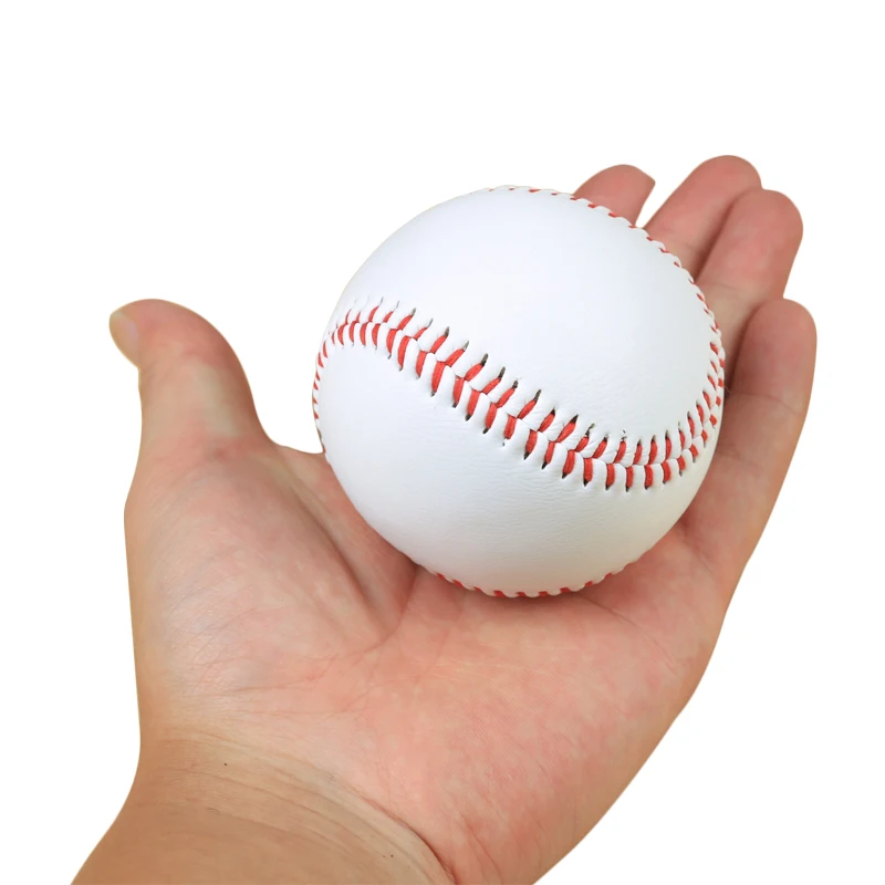 12 Pcs Nine Inches Baseball Softball Hardball Training Balls Handmade Baseballs Hard&Soft Baseball Outdoor Practice Team Game, image 3
