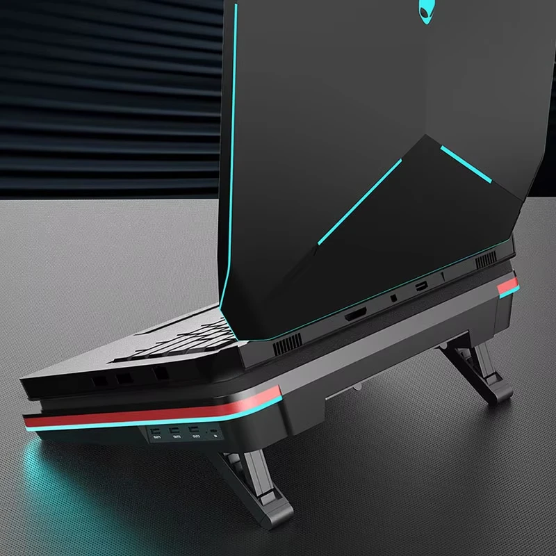 2026 Laptop Cooling Stand V2/V1/S2/B0 Series Cooling Pad 5000RPM External Cooler for 13/15 to 17.3 Inch Gaming Notebooks