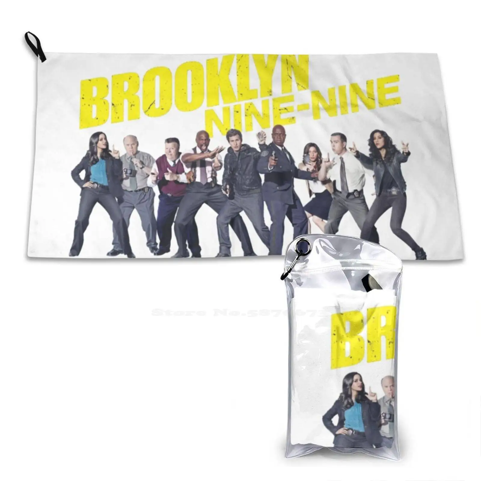 Brooklyn Nine-Nine Washcloths Bathing Quick Dry Shower Towel Brooklyn Nine Nine Captain Holt Jake Peralta Amy Santiago Tv Show