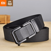 Xiaomi Toothless Automatic Buckle Nylon Belt Men Outdoor Waist Canvas Belts Leisure Breathable Canvas Belt Casual Tactical Belt