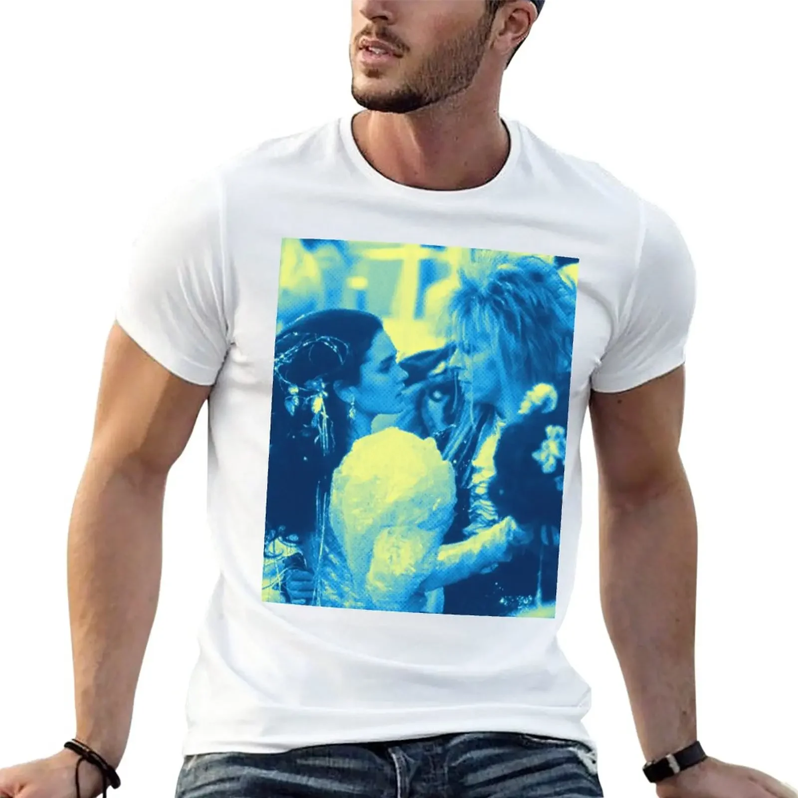 Copy of Jareths Ball Blue T-Shirt summer top plus size tops Blouse fitted t shirts for men