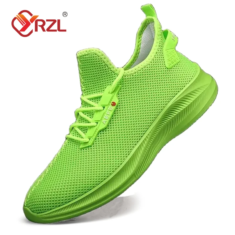 

YRZL Men Casual Sport Shoes Lightweight Sneakers Outdoor Breathable Mesh Running Shoes Athletic Jogging Tennis Shoes for Men