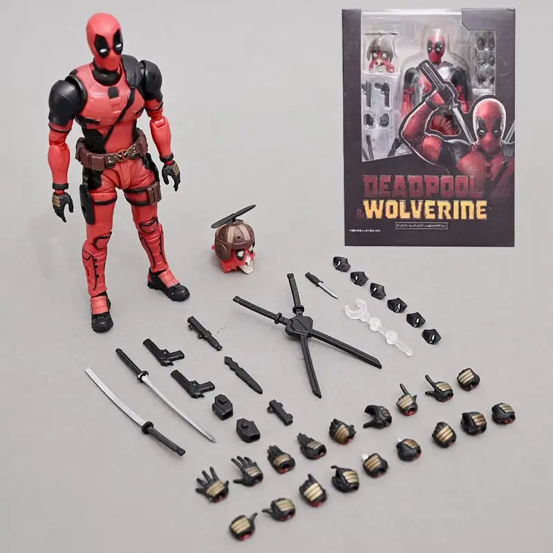 

Новая фигурка серии X-Men Legend — Росомаха Дедпул 3-составная мобильность Уэйд Уинстон Уилсон Модель Коллекция игрушек в подарок