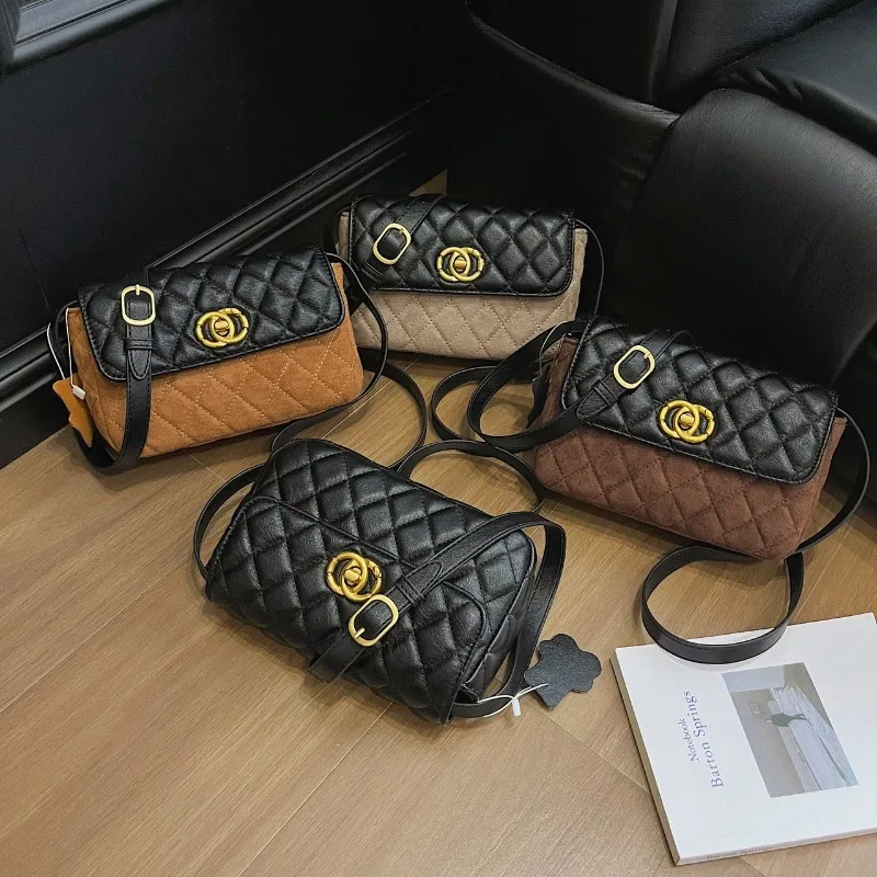 

Модная женская сумка-мессенджер, дизайнерская кожаная сумка через плечо, элегантная классика известного дизайнера для дам, роскоши