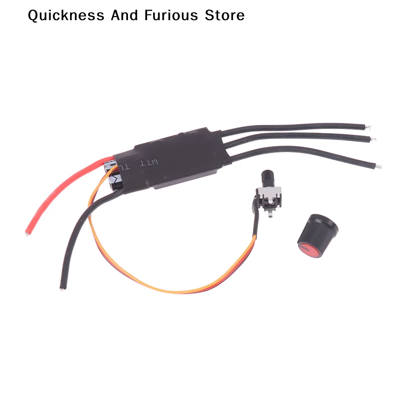【TO】DC 6.5V-27V BLDC 3-Phase Brushless Motor Driver Hallless DC Motor Drive Board Speed Controller With Potentiometer