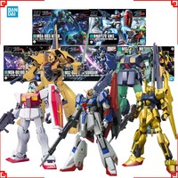 Bandai Gundam Model Kit HGUC Z Aeug Zeta Hyaku Shiki Nemo GM 2 Methuss Action Figure Gunpla Building Kit Anime Figures Toys