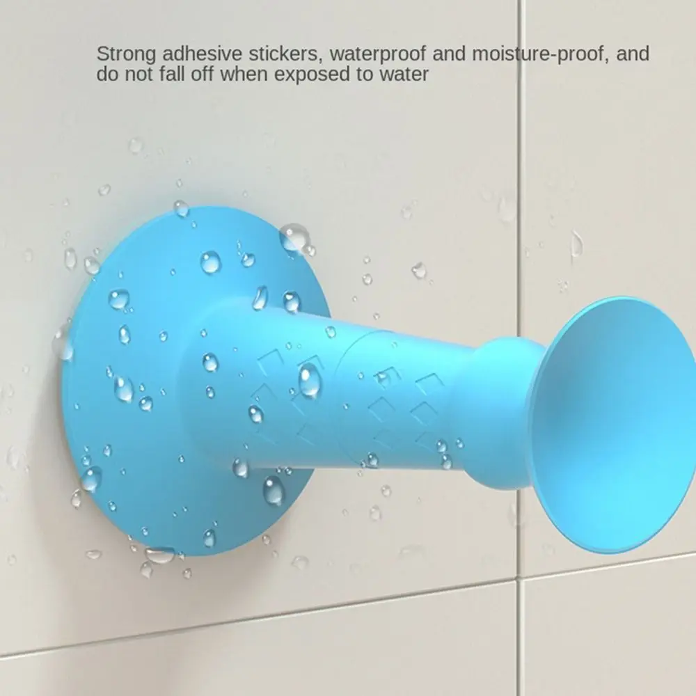 Non-punch Self Adhesive Bumper Door Rear Retainer Hidden Door Buckle Door Suction Door Stopper Wall Protector Door Holder