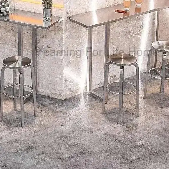 Metal Stainless Steel Craft Bar Stool High Stool Cafe Negotiation Chair Outdoor Bar Stools Swivel Stool Island High Stools