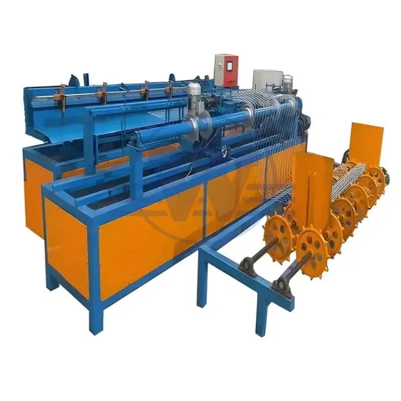 China Factory Wadley Supplier Chain Link Fence Making Machine in Metal & Metallurgy Machinery Plc Control