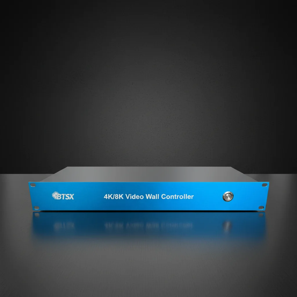 8K Video Wall Controller with API Support for Secondary Development, Suitable for Panoramic Theaters & Multi-Screen Projections