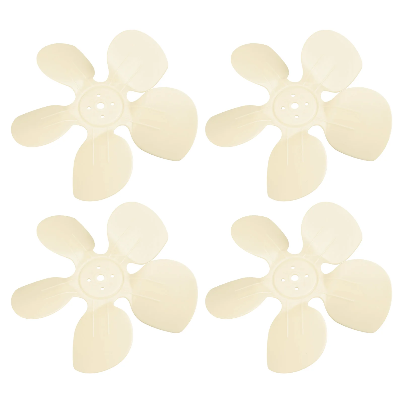 Cooling Fan Blades for Condenser 4 Pack Choose Material Plastic or Aluminum 6 9mm Middle Hole Diameter for Ideal Fit