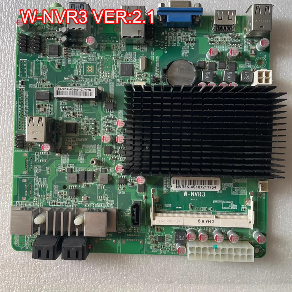 W-NVR3 VER:2.1 Placa base de control industrial con bajo consumo de energía