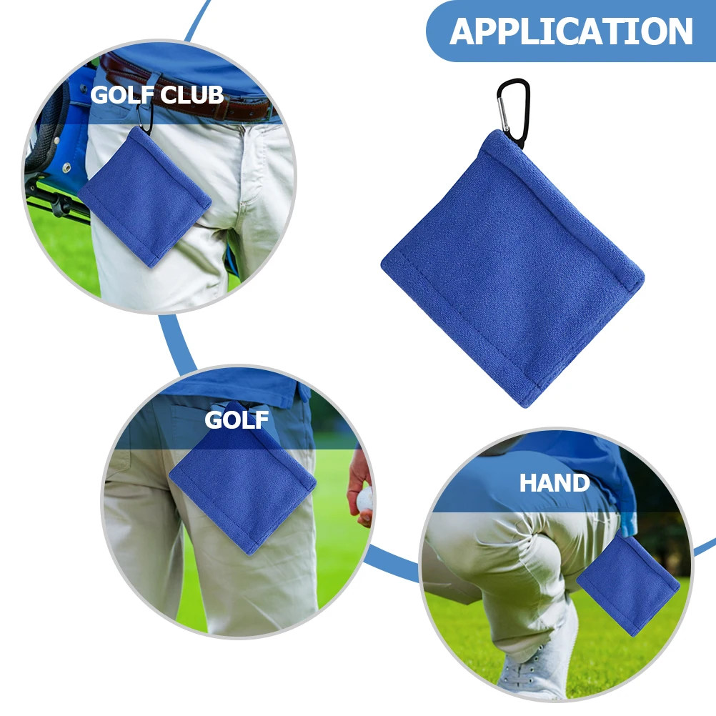 

Microfiber Towel Cleaning Towels Major Golf Maintenance Blue Golfing Accessories Balls Fitness