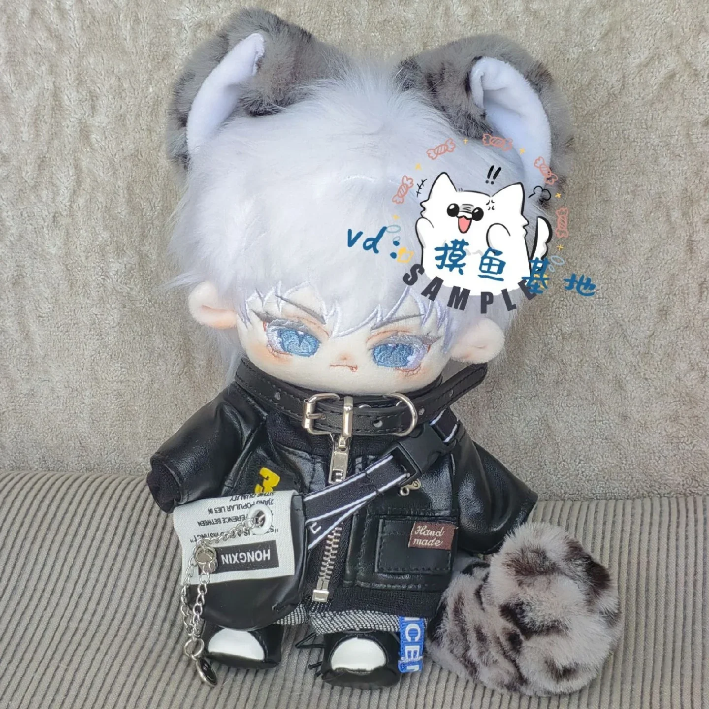 Poupées en peluche en coton rembourré Anime fur s-Up, Butter Body Cosplay, jouets cadeaux mignons, Gojo, 20cm, en stock