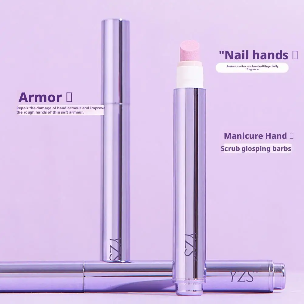 ปากกาดันหนังกำพร้าเซรามิก 1/2/3 ชิ้น กำจัดหนังกำพร้า บำรุงเล็บที่แห้งเสีย เครื่องมือดูแลเล็บสำหรับทำเล็บ ﻿