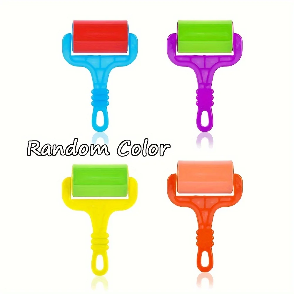 1pc Random Color Roller Diamond Painting Tools Diamond Art Reinforced Plastic Roller Cross Stitch DIY Accessories Tools