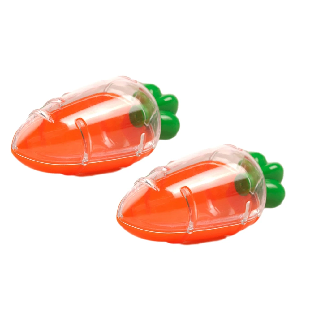 

2pcs Transparent Candy Box Plastic Treat Boxes Wedding Party Favors Baby Boxes Supplies(Semipermeable Orange)