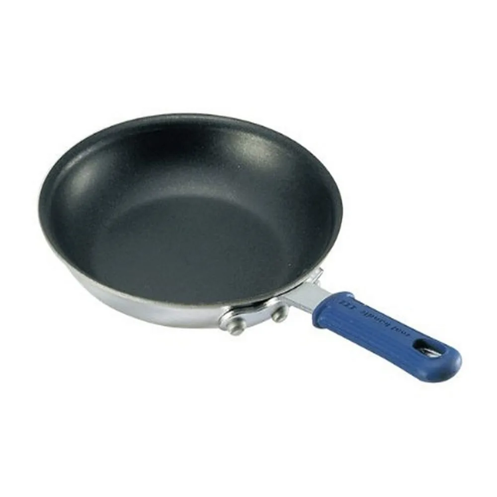 

10-Inch Durable Non-Stick Frying Pan with Cool Handle, Aluminum Construction, NSF Certified, Black/Blue
