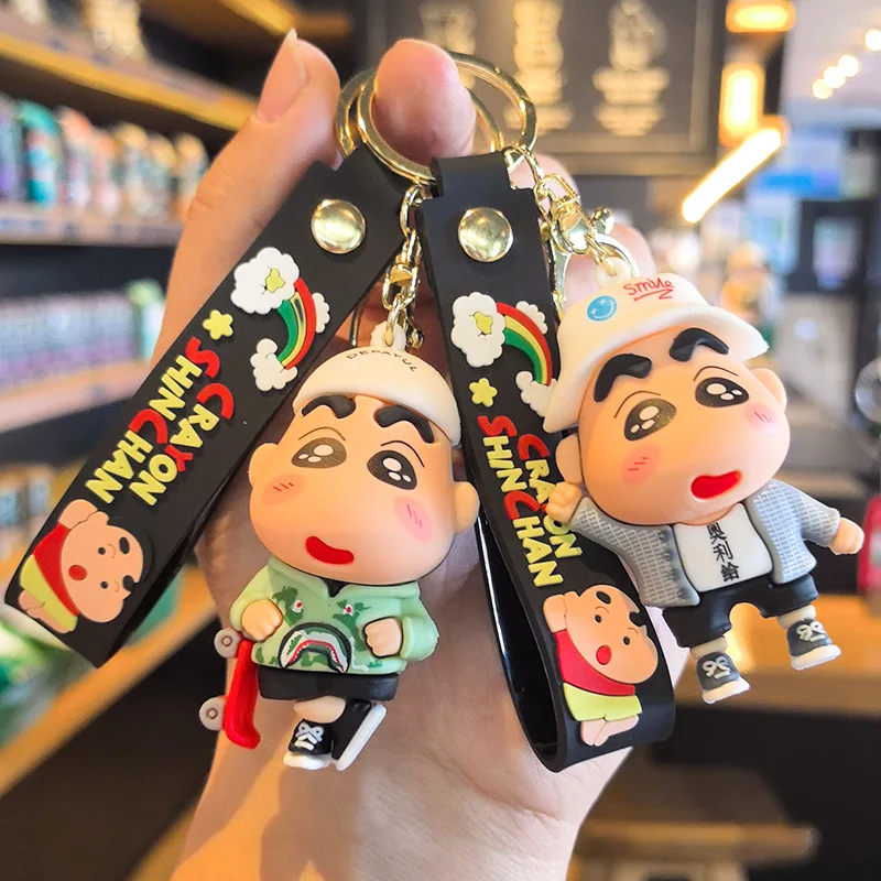 

Crayon Shinchan Keychain Figurine Whimsical Figurine Small Gift Giveaway Annual Meeting Gift Cute Personalized Gifts Y2k Fashion
