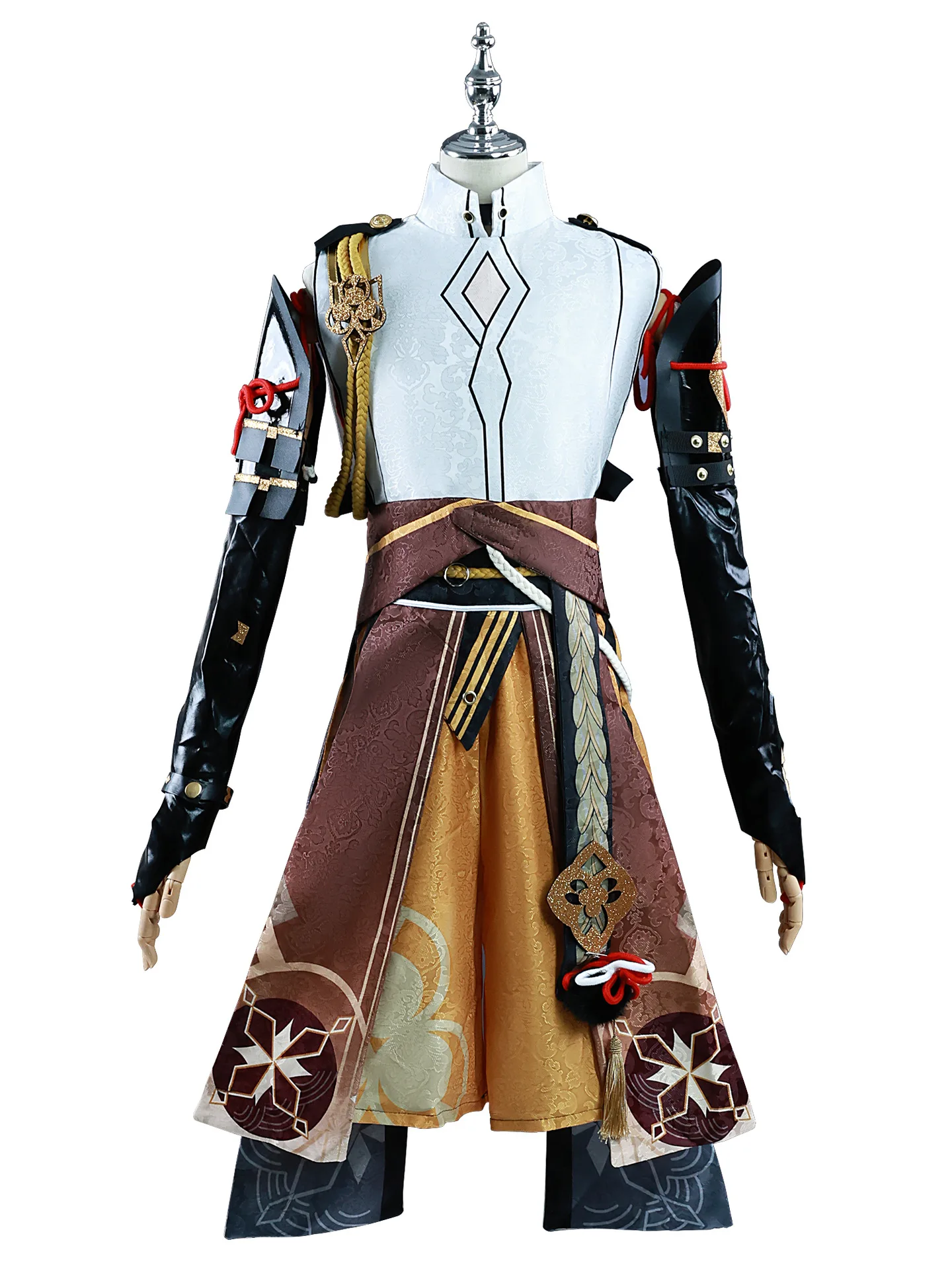 Genshin Impact Shikanoin Heizou Detective Halloween Game Cosplay Costume Full Set Character Roleplay Outfit Party Suit view 5