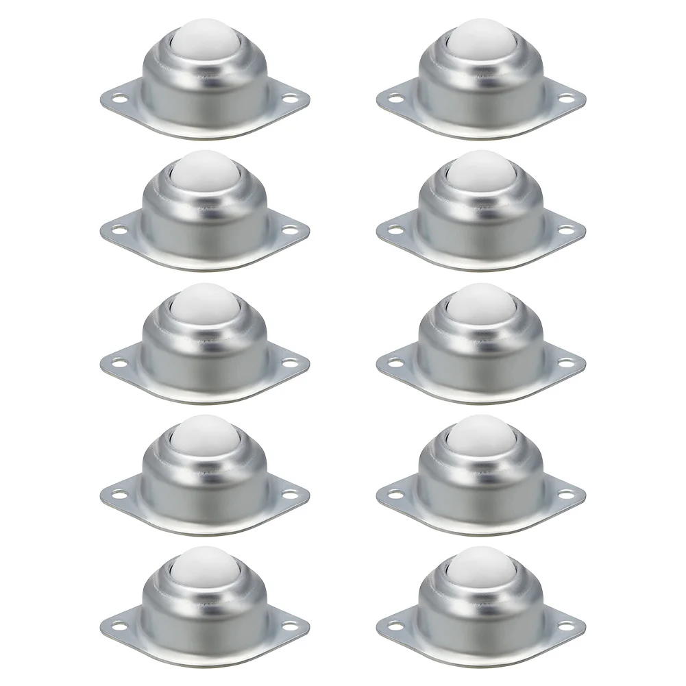 Smooth Operation with 10 Pcs Roller Ball Transfer Bearings Reliable Construction for Heavy Loads and Long Term Use