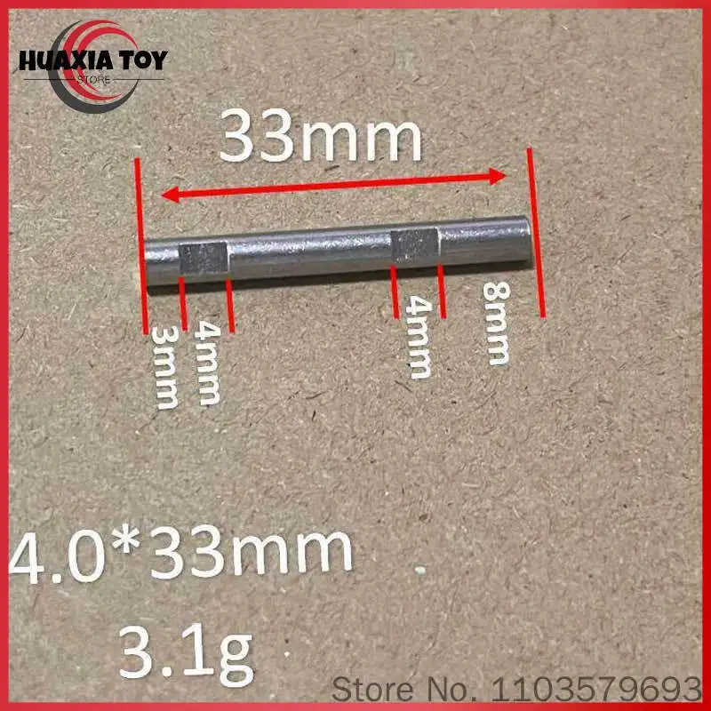 

10pcs Along Rc Hobby Rc Airplane Landing Gear Retract Pin 4mm 40mm Steel Shaft Model Aircraft Accessories For Hobby