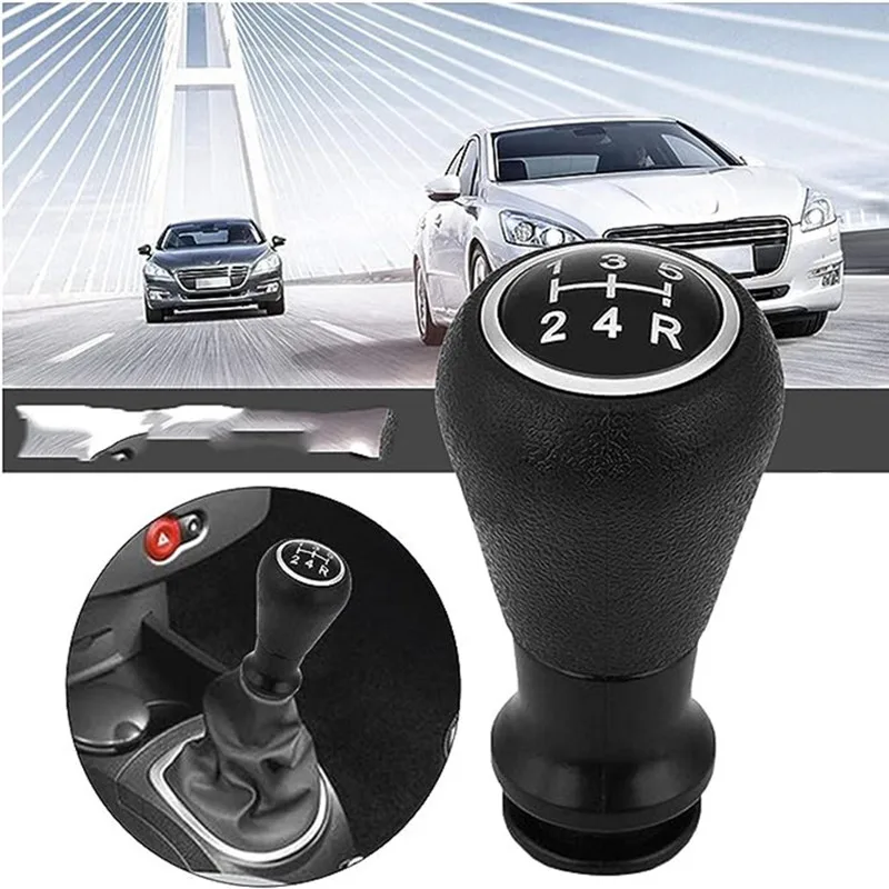 

5 Speed Car Gear Stick Shift Lever Knob For Peugeot 405 406 407 207 Citroen Handball Head Gear Head Gear Shift Lever Handles