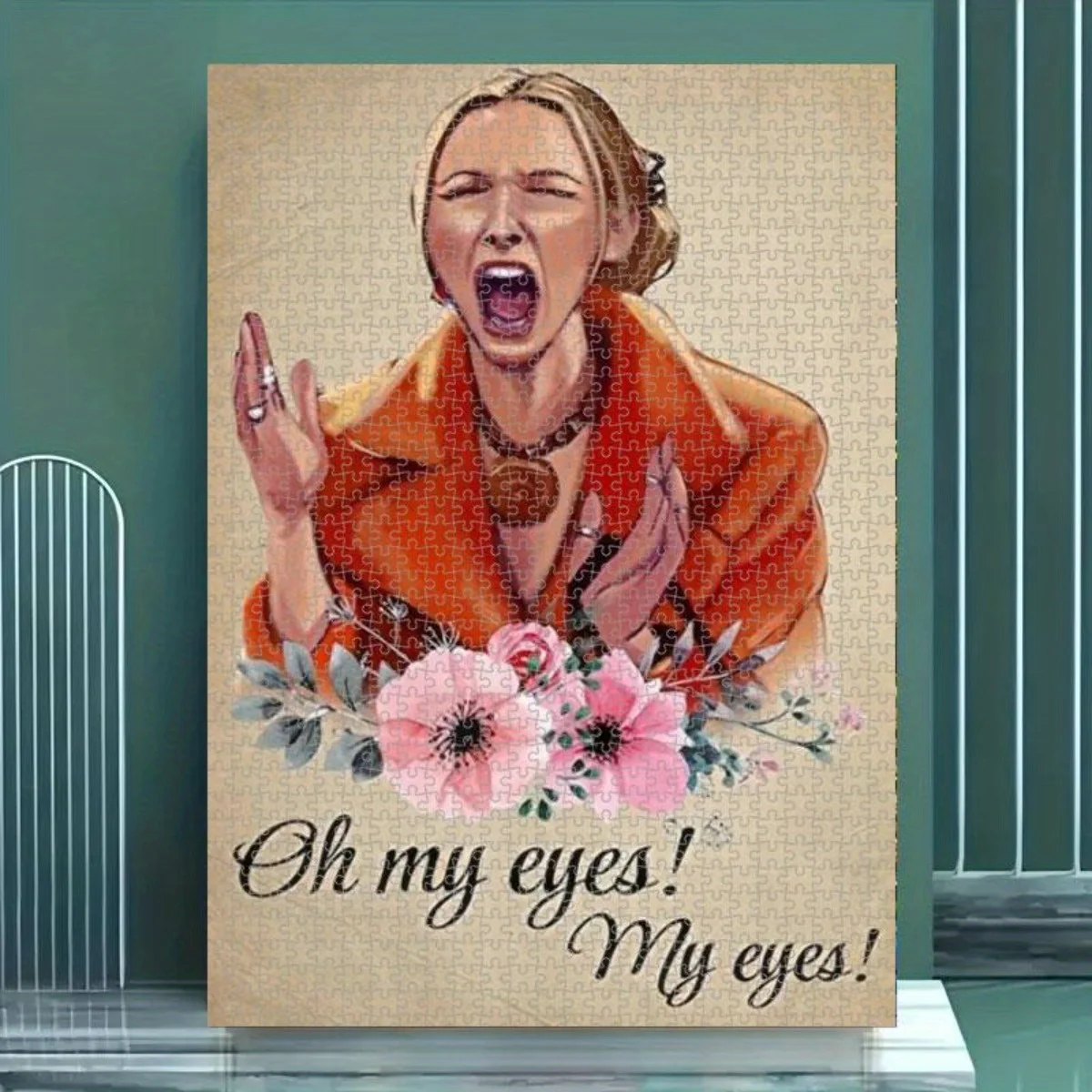 1000 stuks puzzel voor volwassenen - Hersenuitdagingscadeau - Perfect voor spelavonden voor volwassenen en gezinnen - mijn ogen! Phoebe Buffay vriendenpuzzel