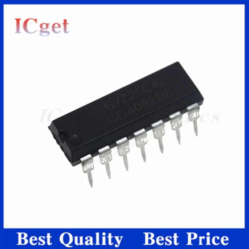 10PCS CD4022BE CD4025BE CD4060BE CD4081BE CD4082BE CD4532BE DIP New original logic chip