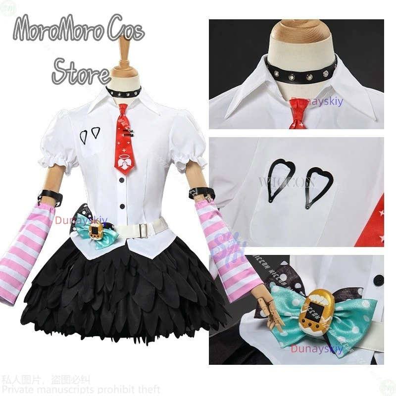 أنيمي لعبة Zenless منطقة صفر تأثيري المعبود الملائكة الوهم تشيناتسو ريمييل كوسفسفريه جيراي كي الفتيات فستان لوليتا هالوين كوس