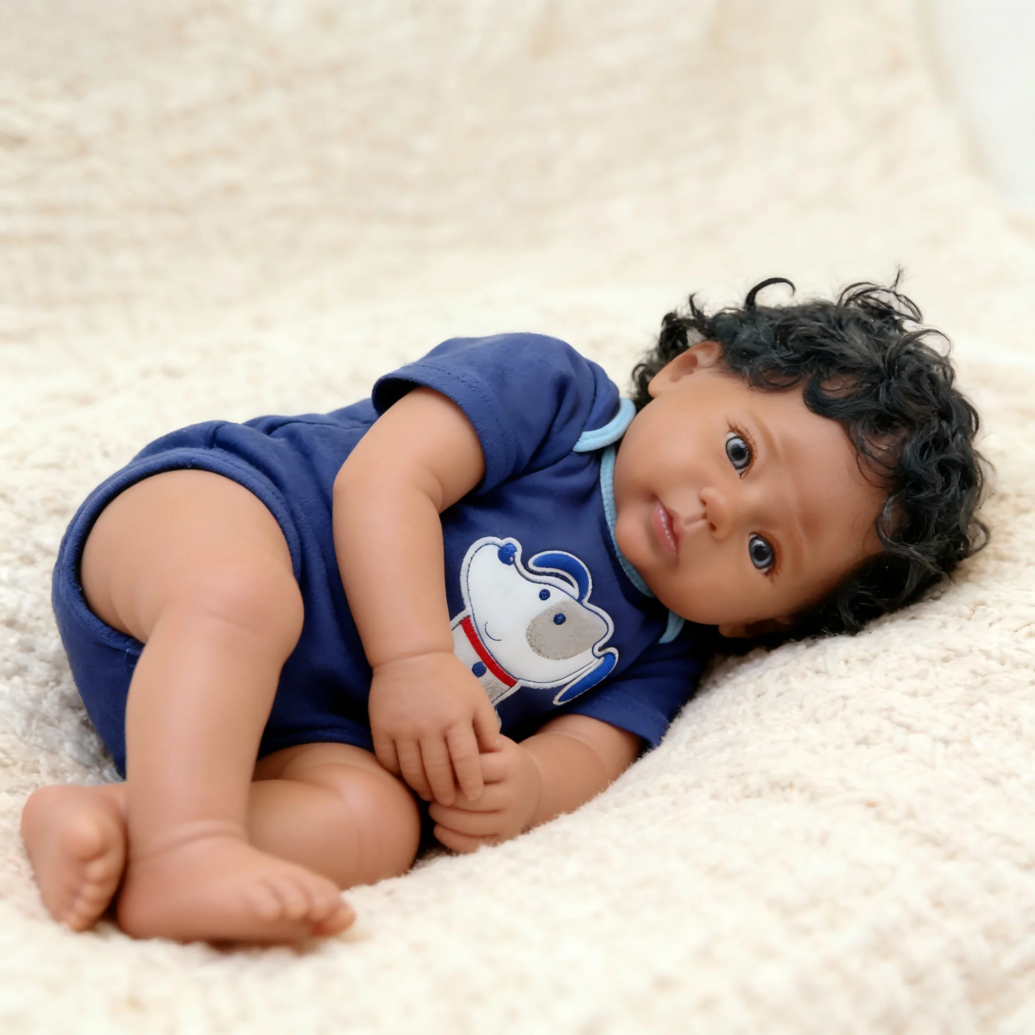 18-Inch Reborn Baby Dolls  - Realistic Newborn, Soft Weighted  Body, Adorable Poseable Real Life Doll– Gift for Kids Age 3+