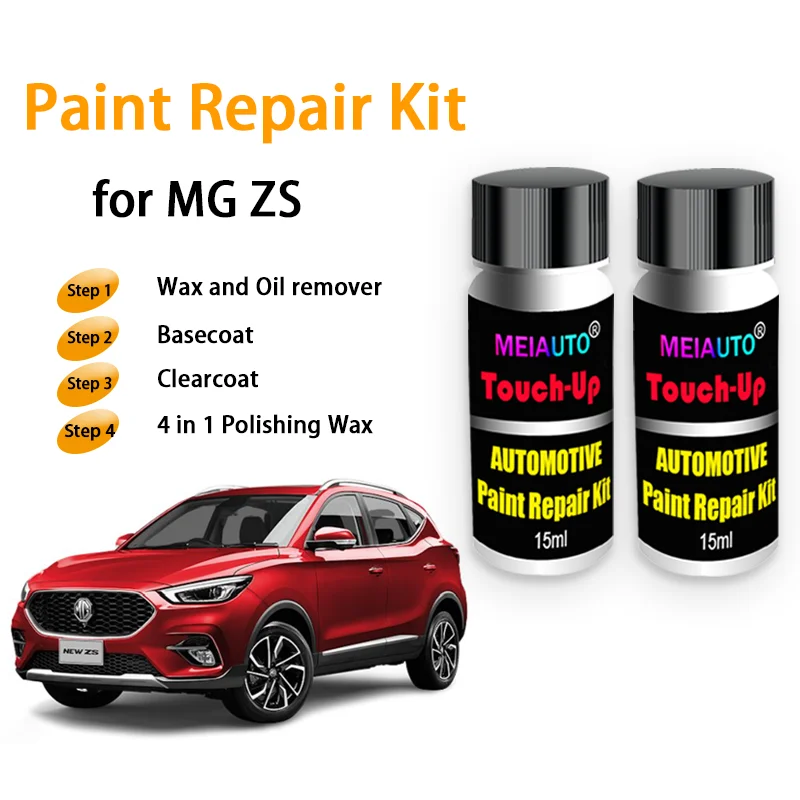 Kit de reparación de pintura de coche para MG Motor MG ZS, retoque de pintura, removedor de arañazos, accesorios para el cuidado de la pintura automotriz