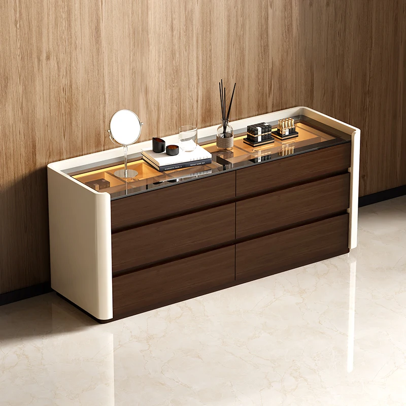 

Factory Custom Dresser Bedroom Bedside Tables Bedroom Tall Chest of Drawers with Large 6 Drawer Home Drawer Storagepromote sales