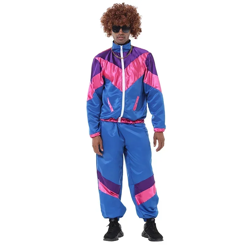 

Retro 70's Hippie Disco Adult Men Dance Hip Hop Clothes