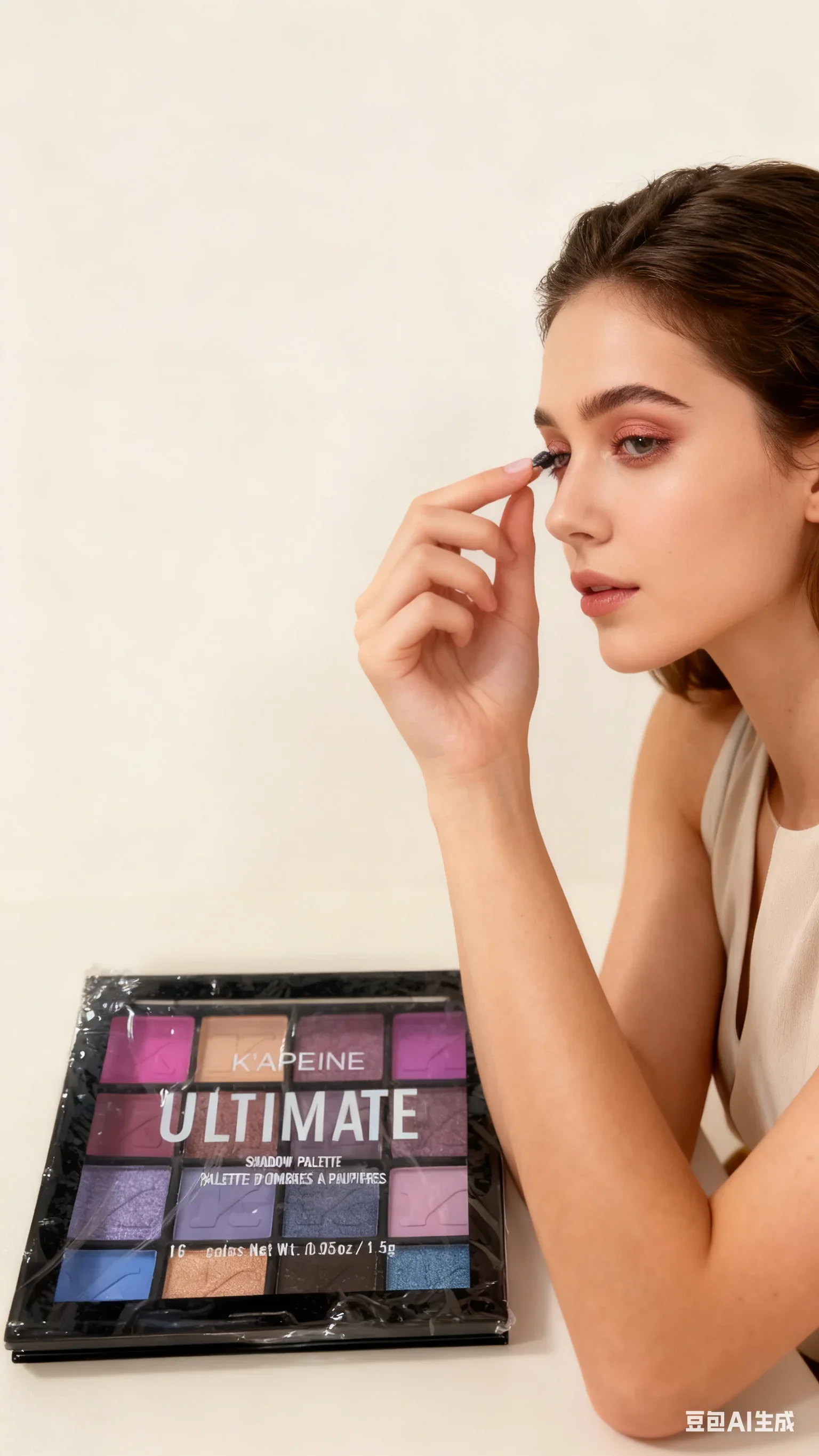 Paleta Cieni do Powiek 16 Kolorów Smakodobna Paleta Matowych Cieni w Odcieniach Ziemi Makijaż Kwiatowej Wróżki dla Odważnego Naturalnego Wyglądu Długotrwała Pigmentowana