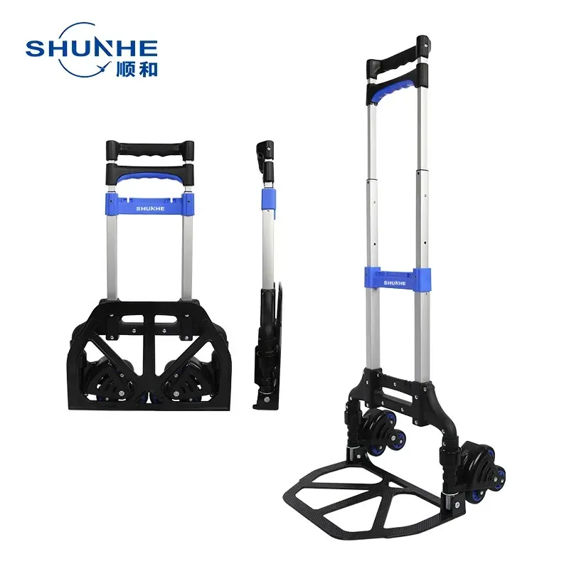 

Heavy Duty Sack Truck Barrow Industrial Steel Platform Trolley for Tool Transport Versatile Hand Truck