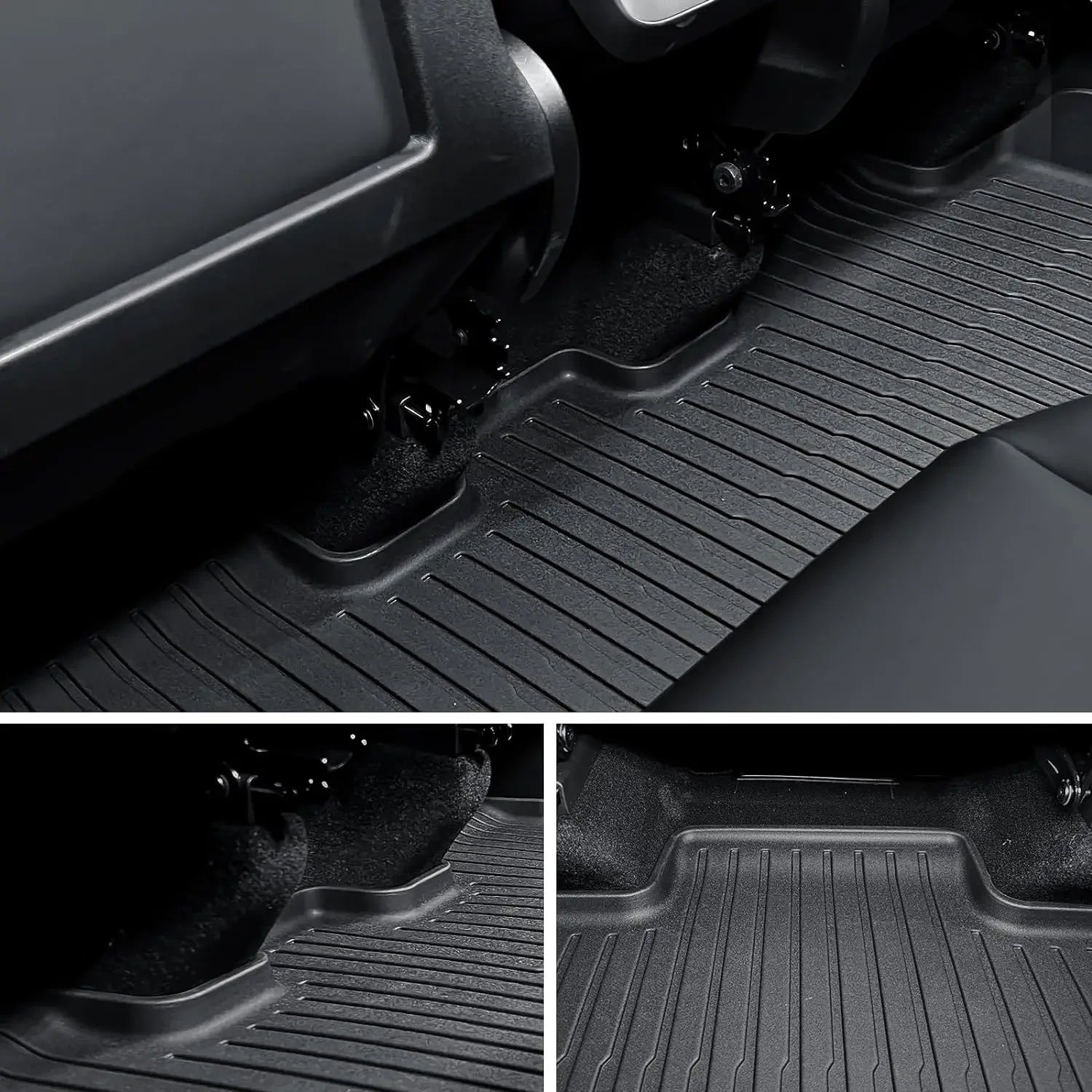Tappetini per auto per Tesla Model 3 Y 2019-2024 tappetino antiscivolo impermeabile per auto quattro stagioni nuovi accessori per auto speciali TPE