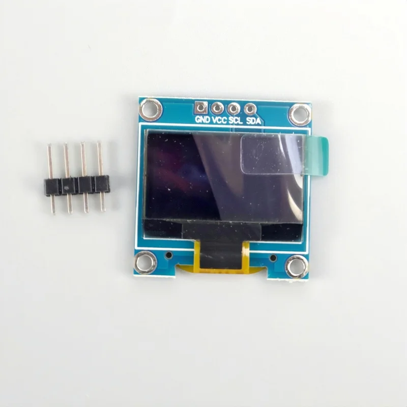 1 pz 0.96 pollici IIC bianco/blu giallo/blu modulo display OLED 128X64 I2C SSD1315 128X64 scheda schermo LCD