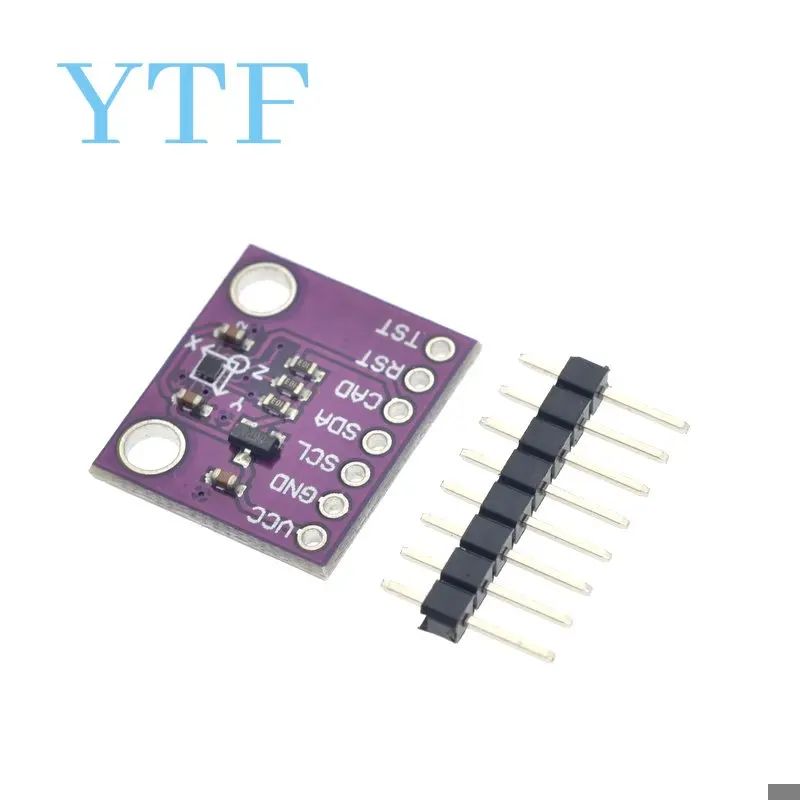 AK09911C Sensor aula geomagnetik tiga sumbu modul kompas Magnetometer