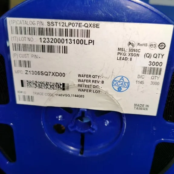 

5-100pcs SST12LP07E-QX8E SST12LP07E XSON-8 100% новый и оригинальный