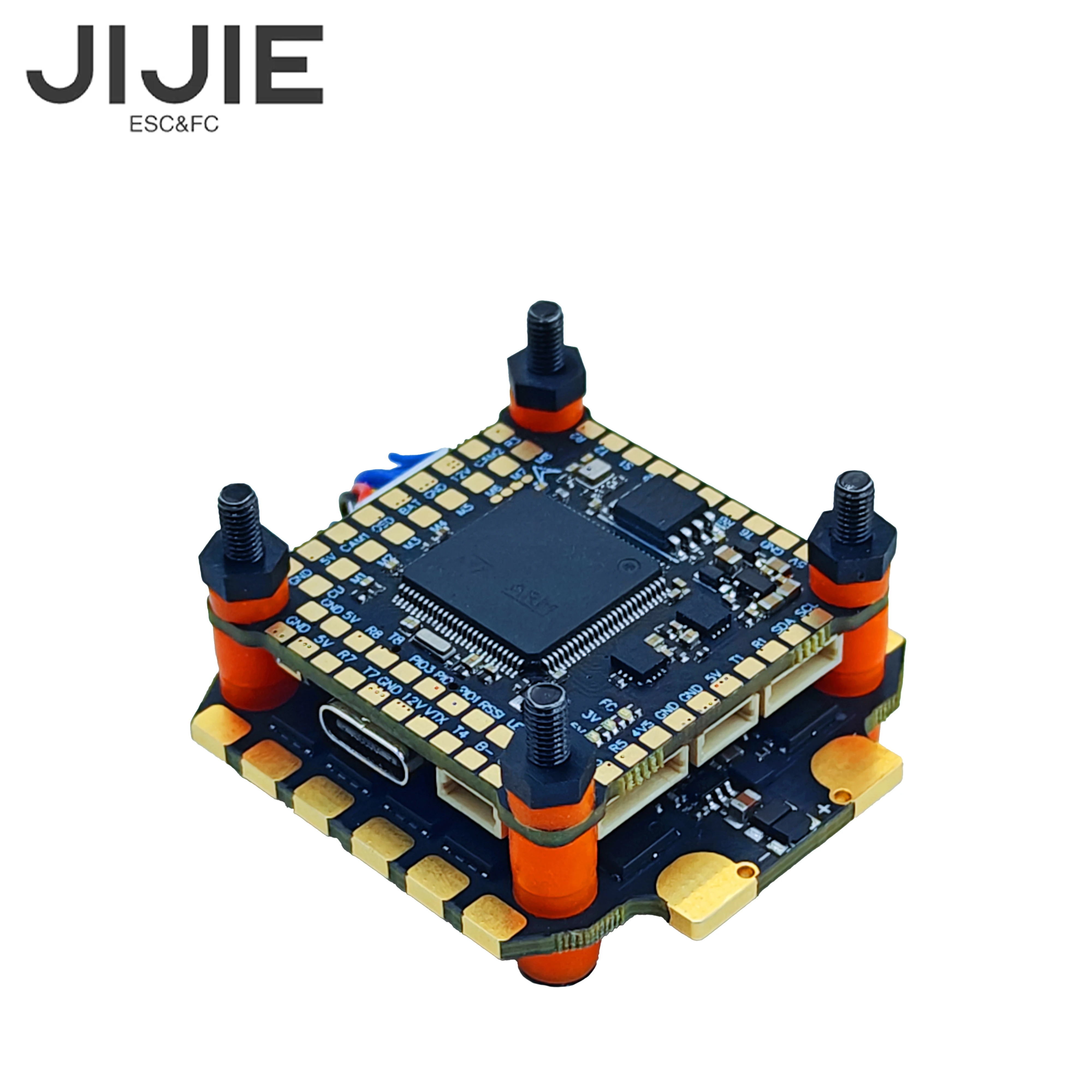 JIJIE FPV Original H7 H743 FC controlador de vuelo pila 3-8s 70A 60A 55A 4 en 1 ESC sin escobillas para DJI RC FPV Drone piezas de bricolaje