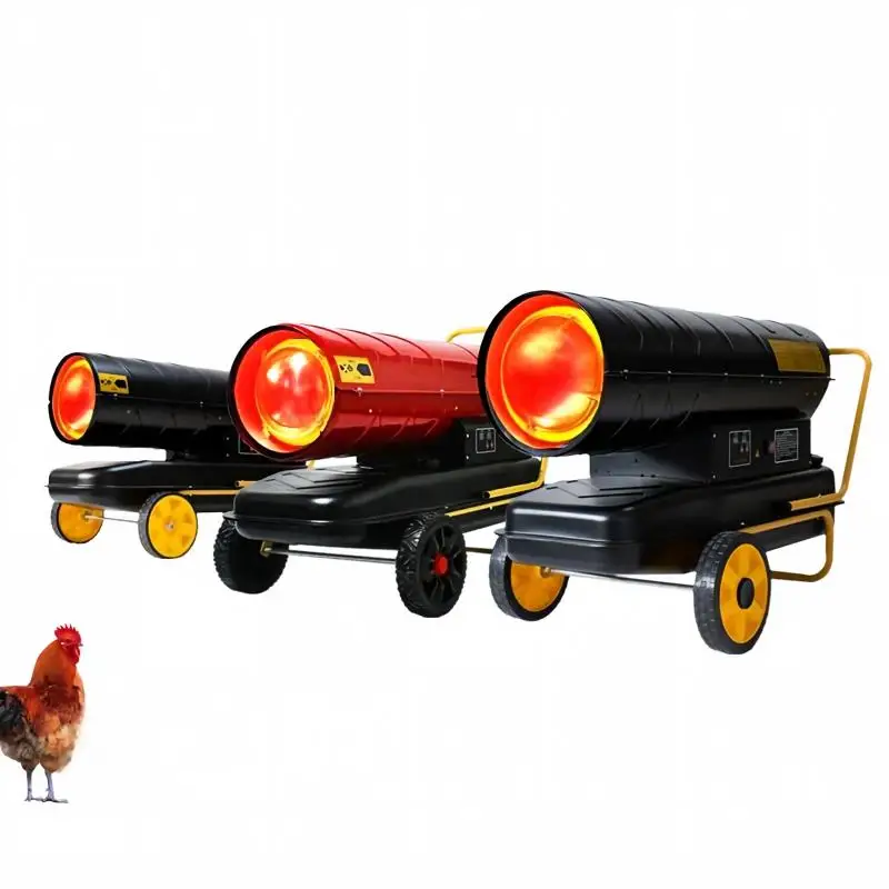 -For 30kw 50kw Poultry Pig House Heater Air Hot Heater Diesel Heater for Poultry Breeding Greenhouse Pig Chicken Farm&