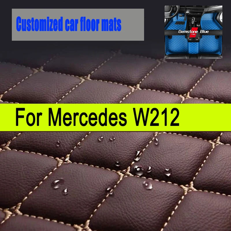 

Custom Car Floor Mats for Mercedes W212 E Class 2009-2013 Years Interior Accessories