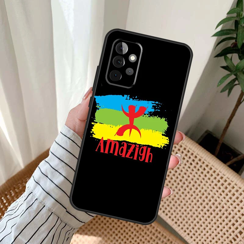 Amazigh Berber Vlag Case Voor Samsung Galaxy A51 A71 A52 A72 A12 A22 A32 A42 A50 A70 A21S A52S Telefoon cover